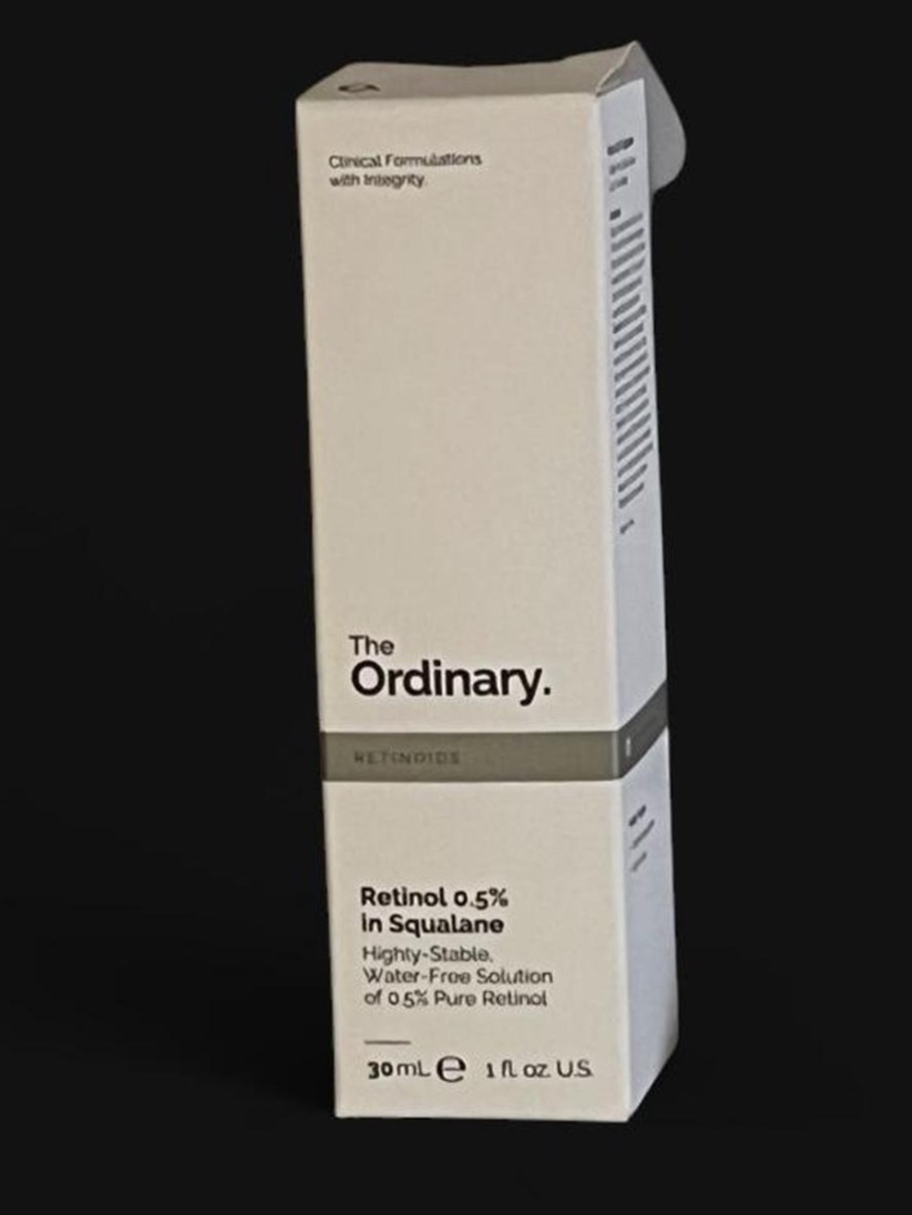 The Ordinary Retinol 0.5% in Squalane. 30ml. New in box.